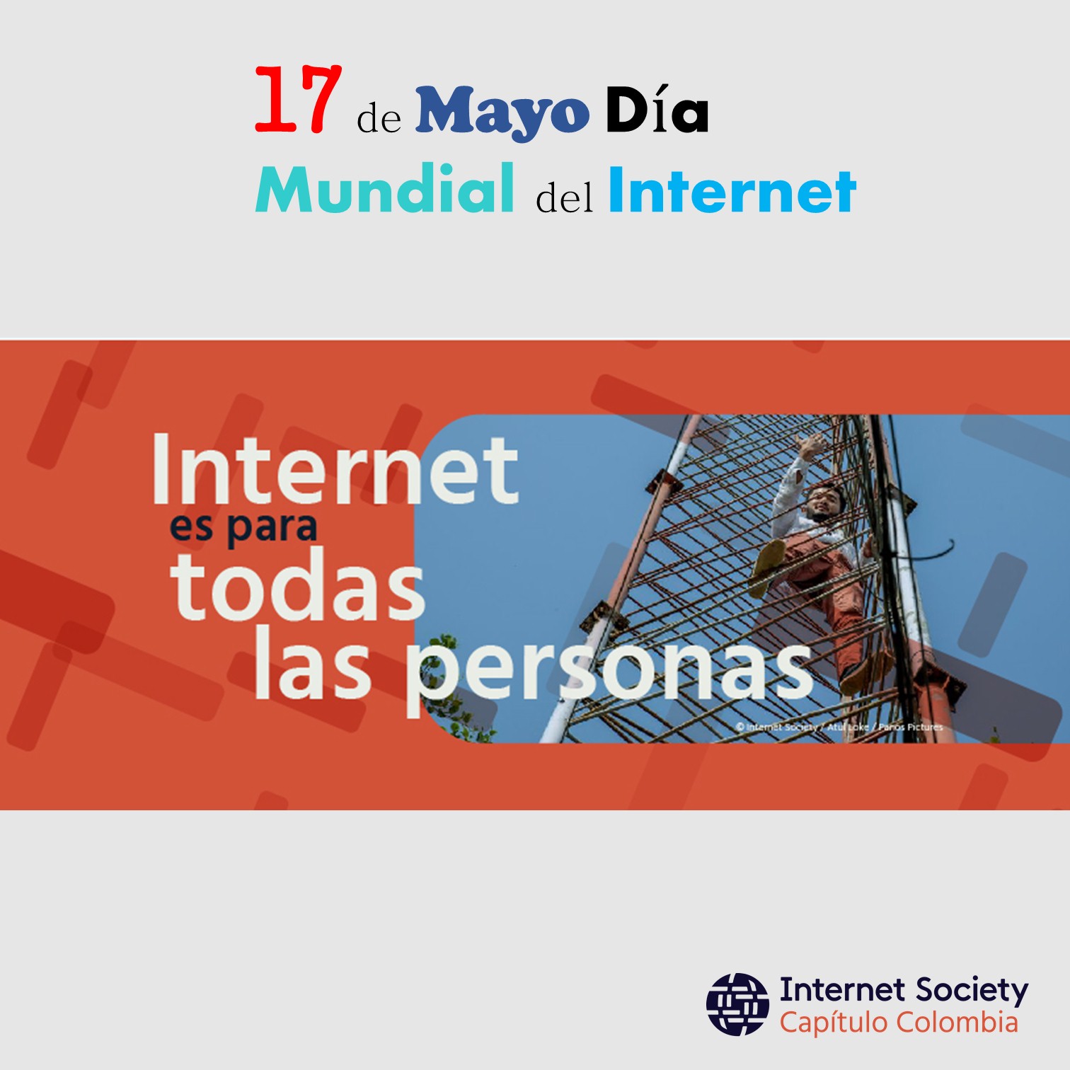 imagen alusiva a Dia Mundial del Internet 17 de mayo de 2023