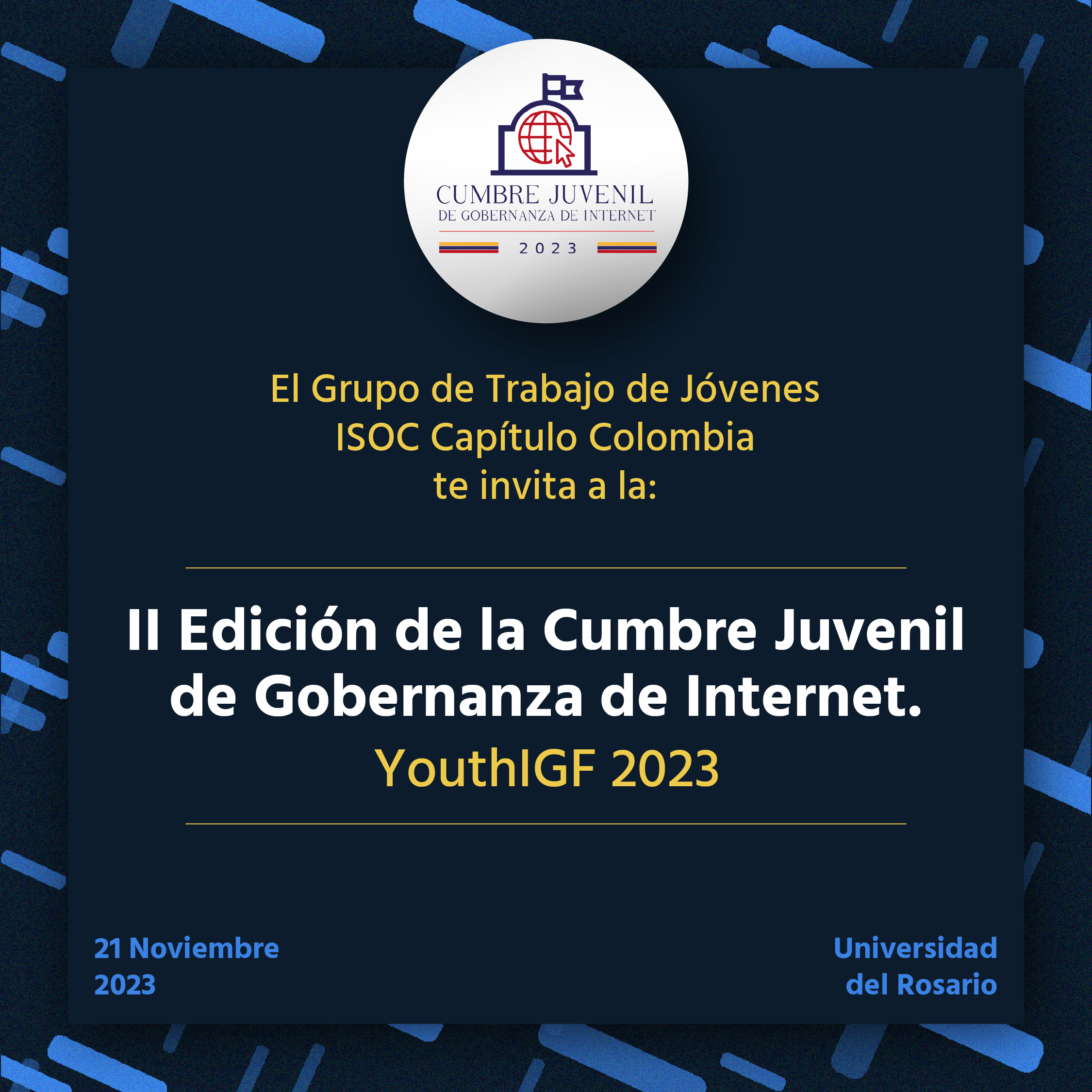 imagen alusiva a Segunda Cumbre Juvenil de Gobernanza de Internet de Colombia 
